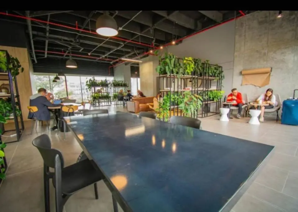 ميديلين Top Floor Studio! Poblado, A/C, Coworking, Gym 1416 0*,