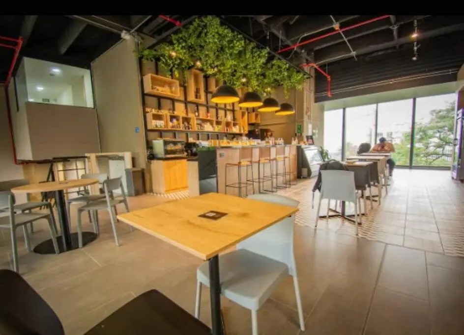 ميديلين Top Floor Studio! Poblado, A/C, Coworking, Gym 1416 شقة